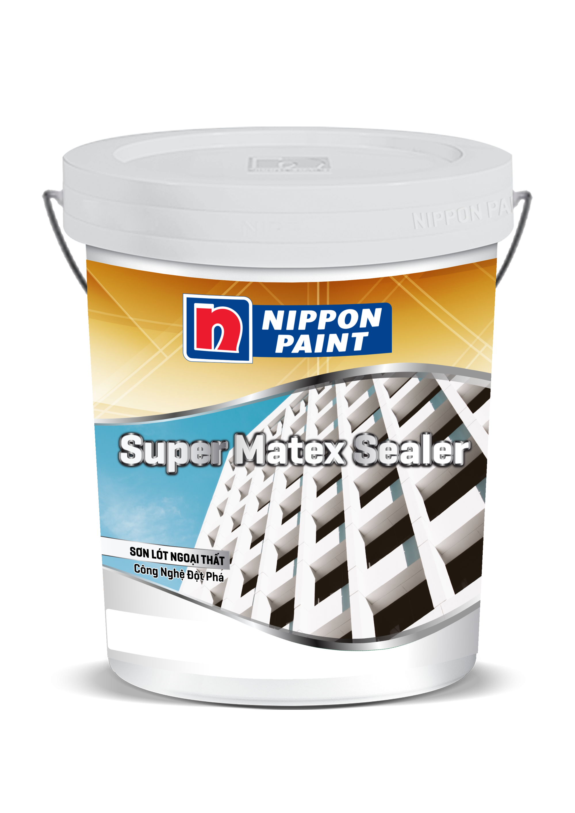 Bao bì Nippon Paint Super Matex Sealer — ảnh Paintmart; đối chiếu quy cách khi tư vấn