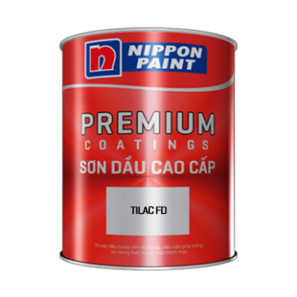 Bao bì tham khảo sơn dầu Nippon Tilac FD; đối chiếu quy cách khi tư vấn