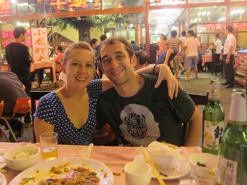 Niall & Jo in China