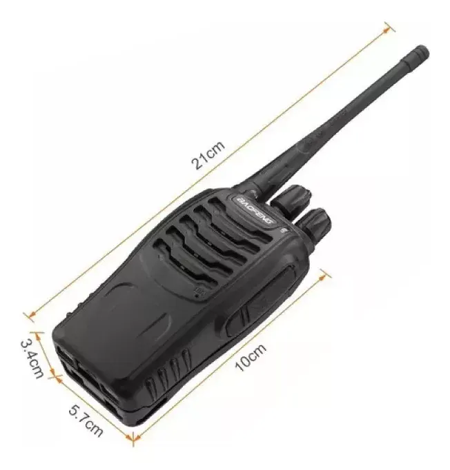 radio walkie talkie baofeng x 2 uniades - Image 3