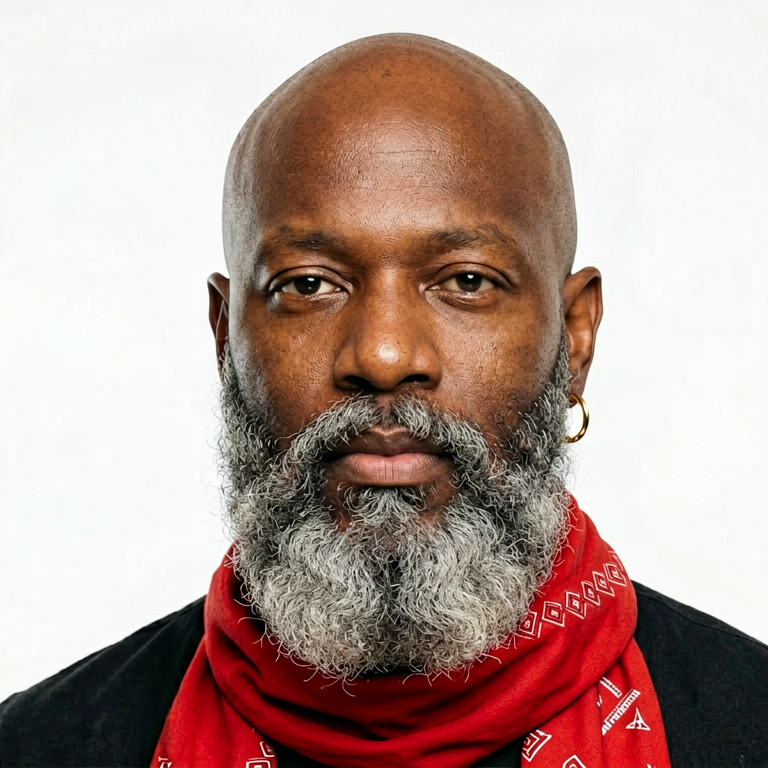 AI generated spokesperson portrait created with the Gathos Image API