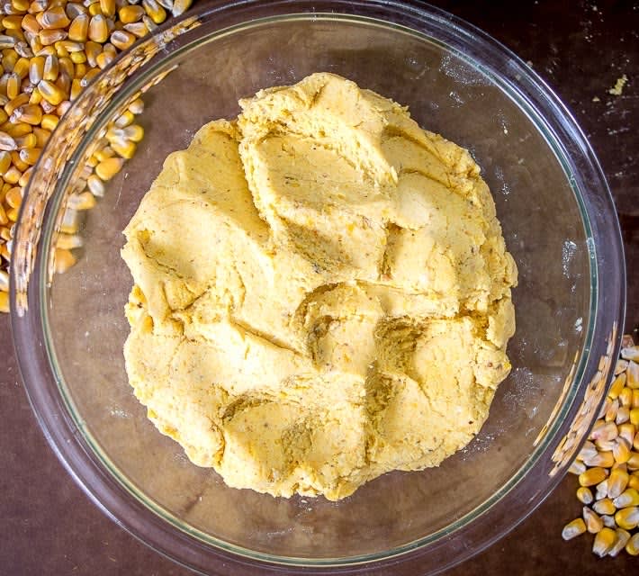 Corn dough