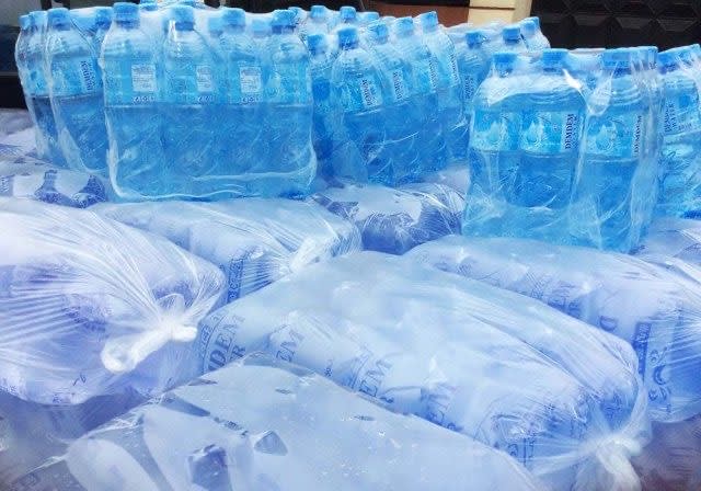 Sachet water 