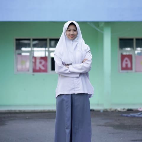 Foto Seragam Putih Abu Putri