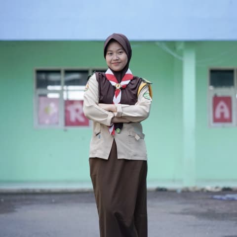 Foto Seragam Ekskul Pramuka Putri