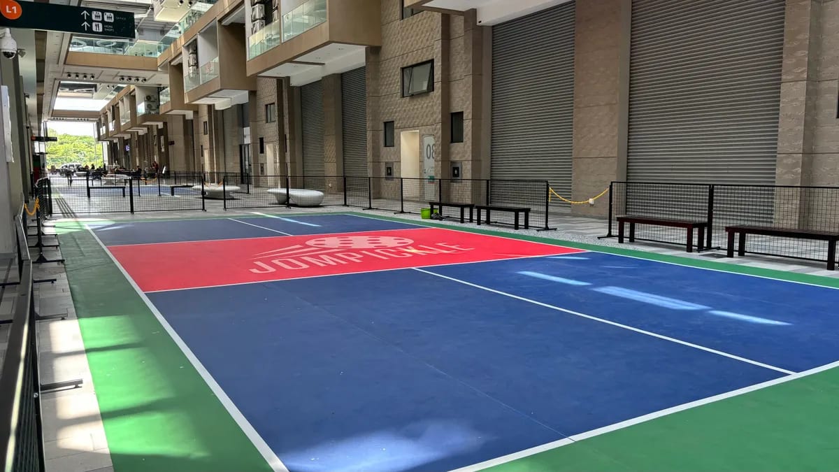 Pickleball Courts on in Icon City
