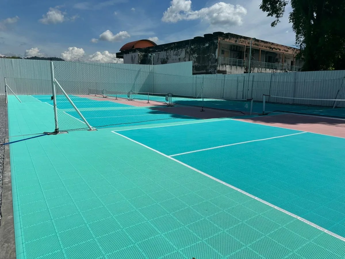Pickleball at Ampang, KL. Right behind Dagang Avenue Food Court