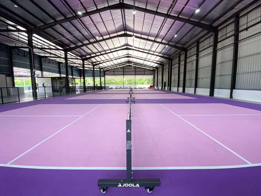 pickleball courts build in factory at petaling jaya