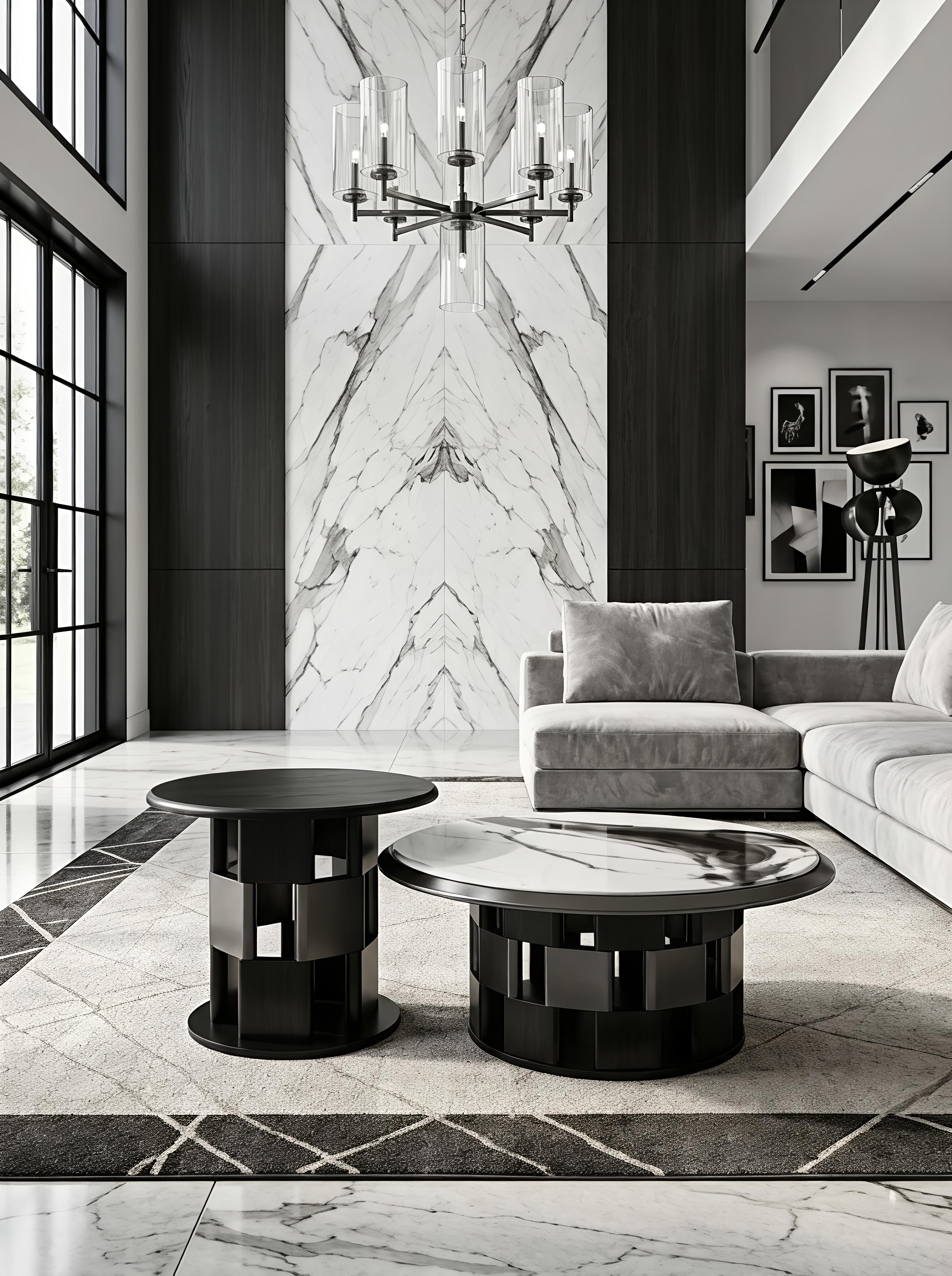 Averna Marble Duo Center Tables