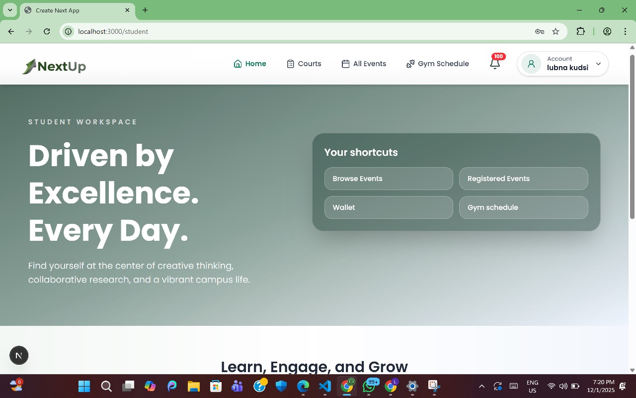 Student Dashboard