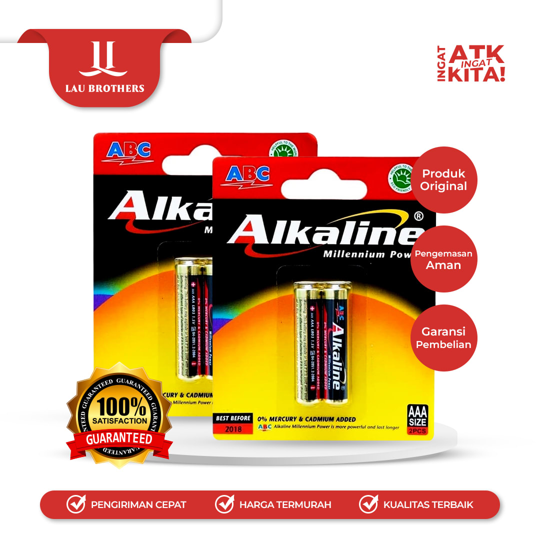 ALKALINE BATERAI A3 (1SET)
