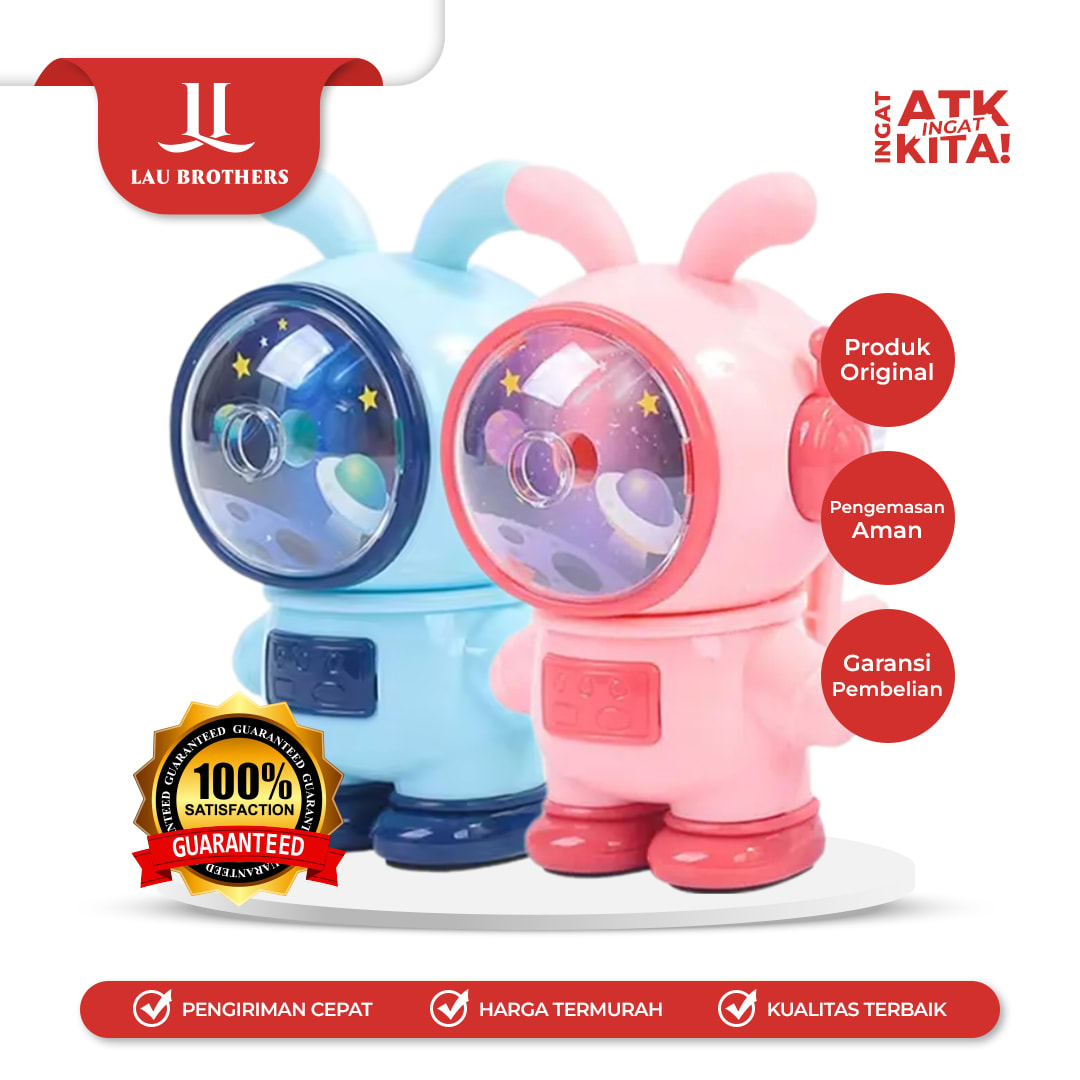 XIAOLINGJING RAUTAN MEJA KELINCI SPACE 18126 (1PC)