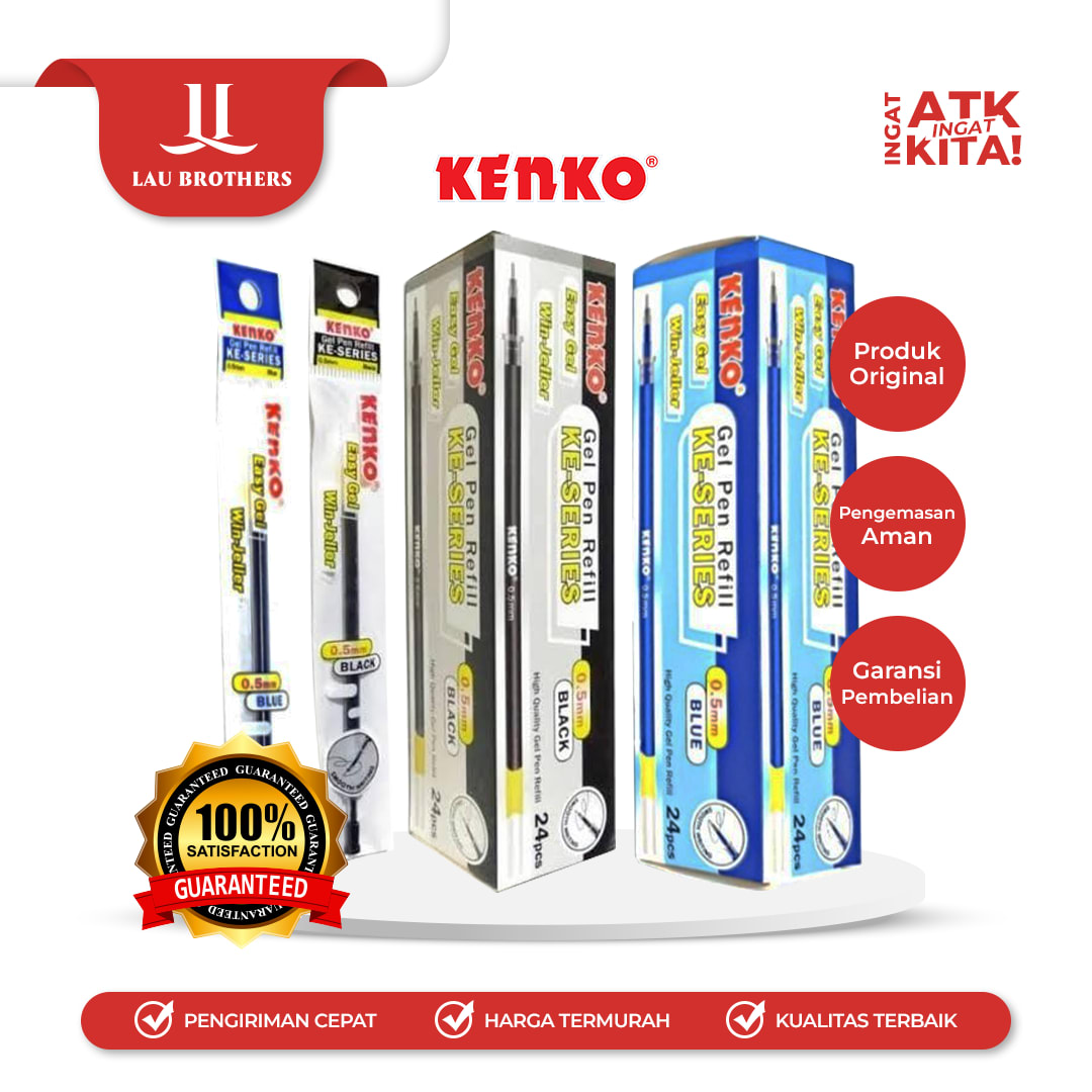 KENKO ISI PULPEN GEL/ REFILL EASY GEL (1PACK/ 24PCS)