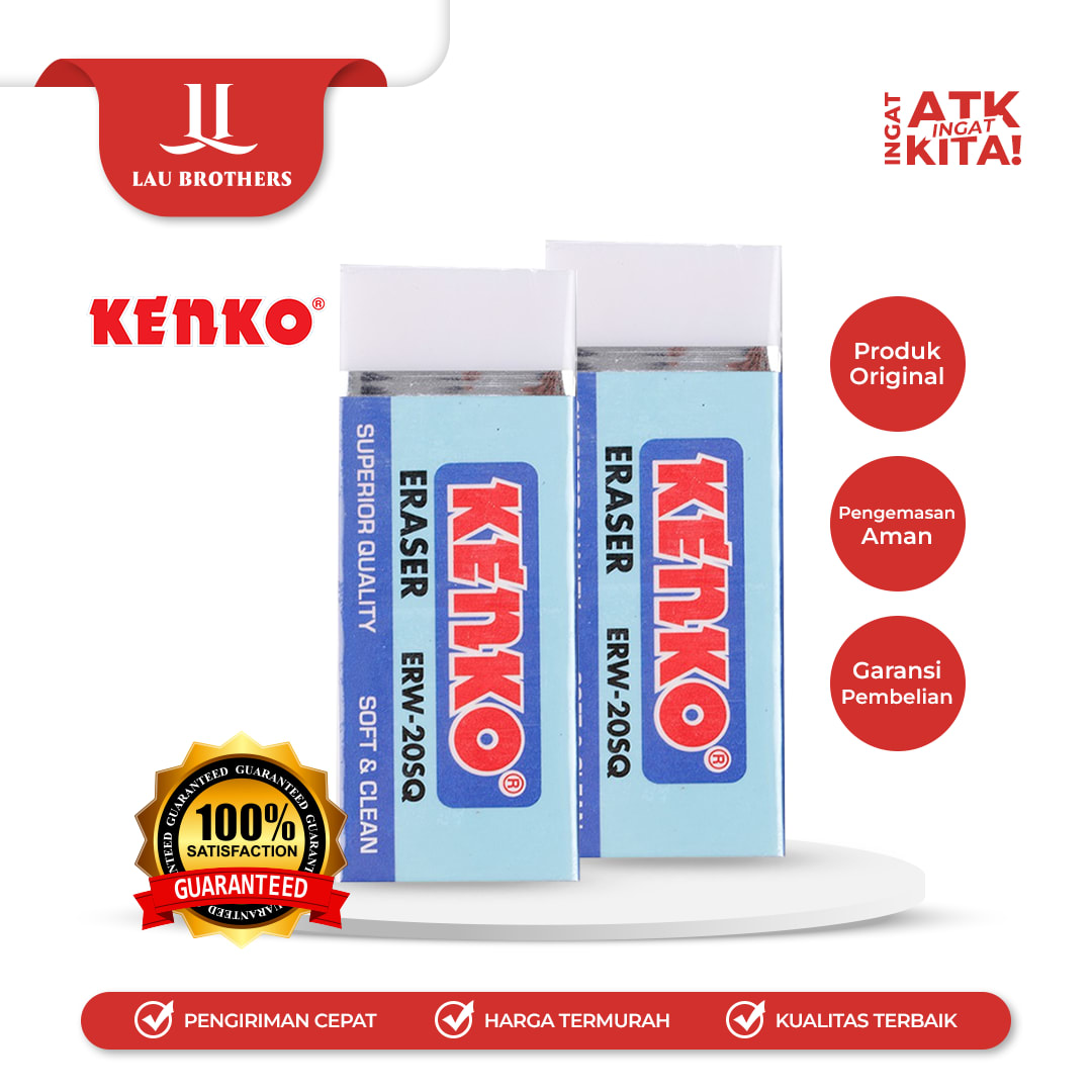 KENKO PENGHAPUS/ ERASER ERW-20SQ (1PC)