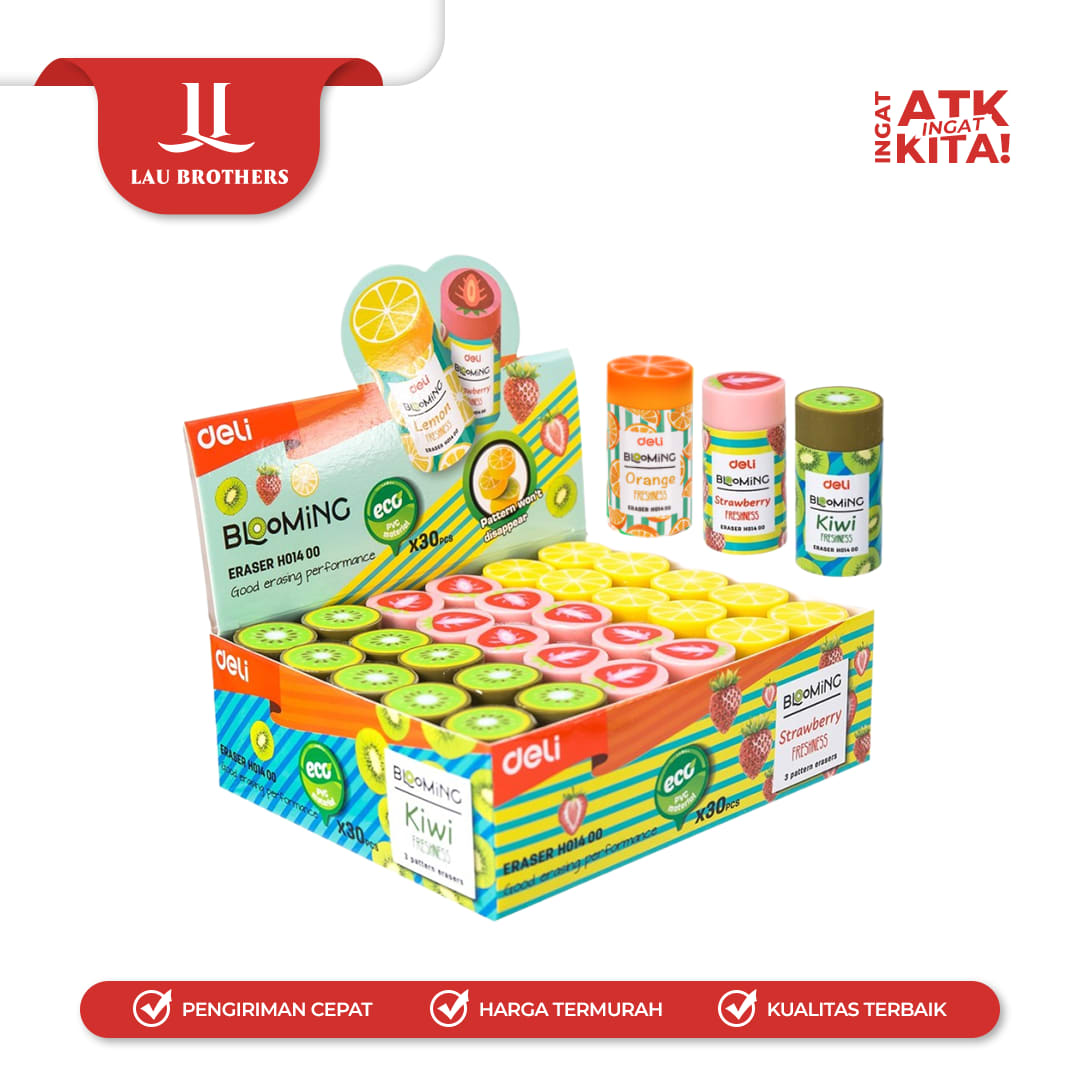DELI PENGHAPUS/ ERASER BLOOMING EH01400 (1PC) - Image 2