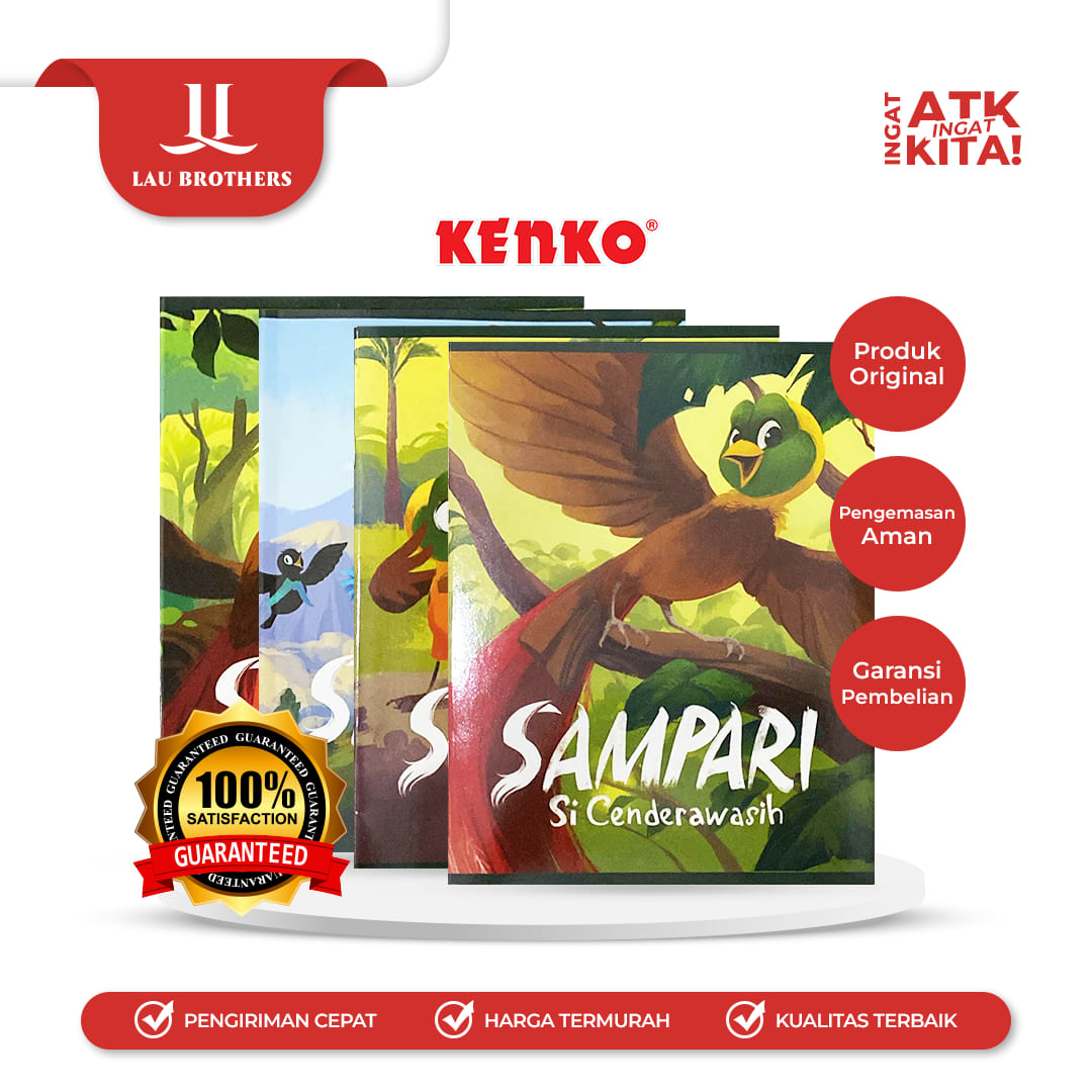 KENKO BUKU TULIS BOXY BT-1825-36-SPR (1PACK/ 10PCS)