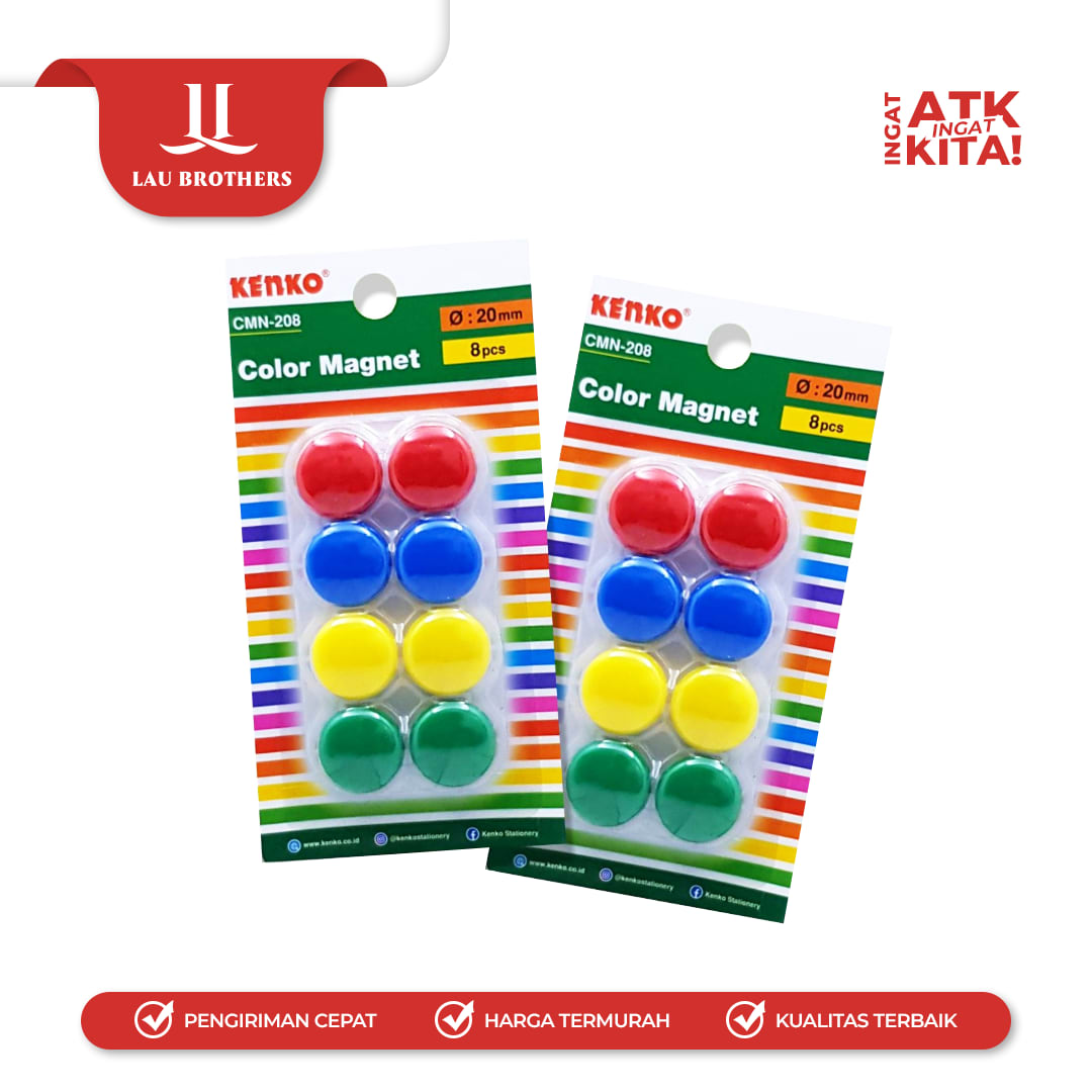 KENKO COLOR MAGNET 20mm CMN-208 (1SET) - Image 3