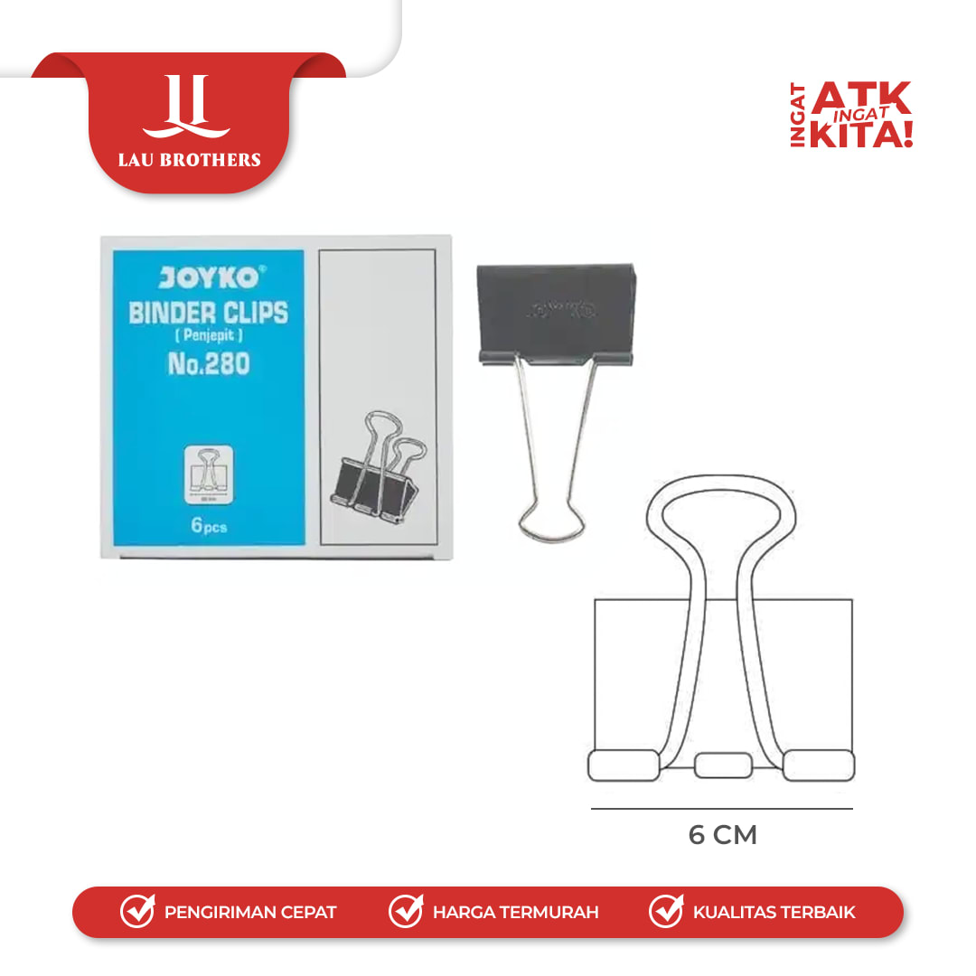 JOYKO BINDER CLIP NO. 280 (1DUS) - Image 2