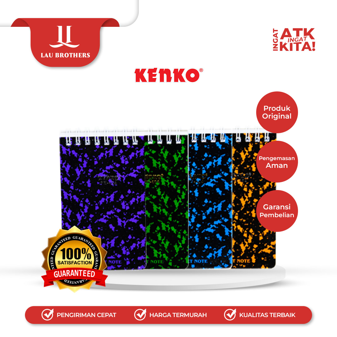 KENKO BUKU SAKU/ POCKET NOTE PN-404 (1LSN/ 12PCS)