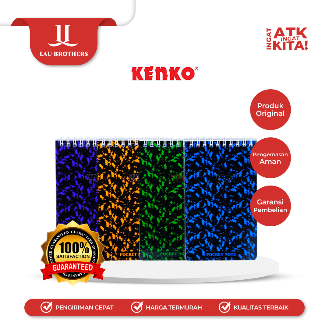 KENKO BUKU SAKU/ POCKET NOTE PN-403 (3PCS)