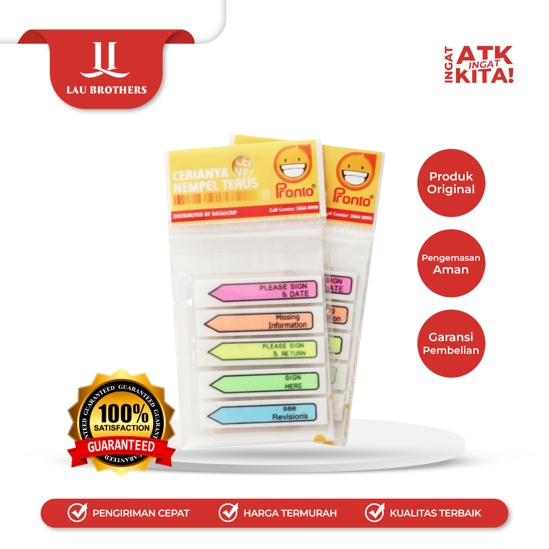 PRONTO STICKY NOTE 45639 (1PAD)