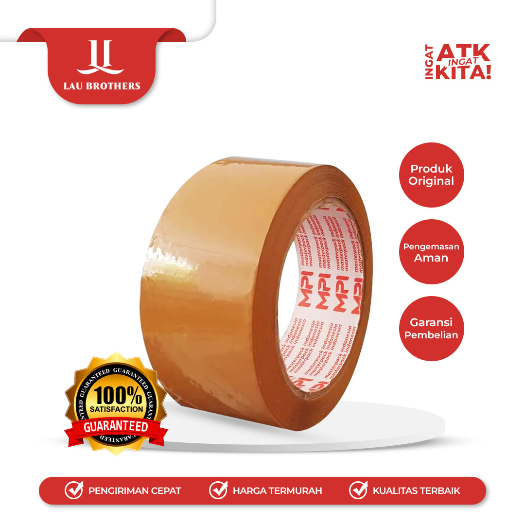 DAIMARU LAKBAN COKLAT 2'' x 90YARD (1ROLL)