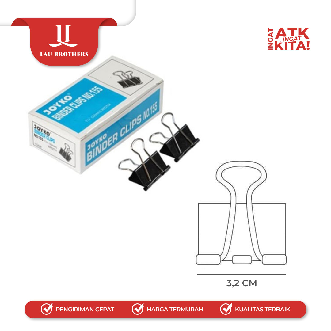 JOYKO BINDER CLIP NO.155 (1DUS) - Image 2