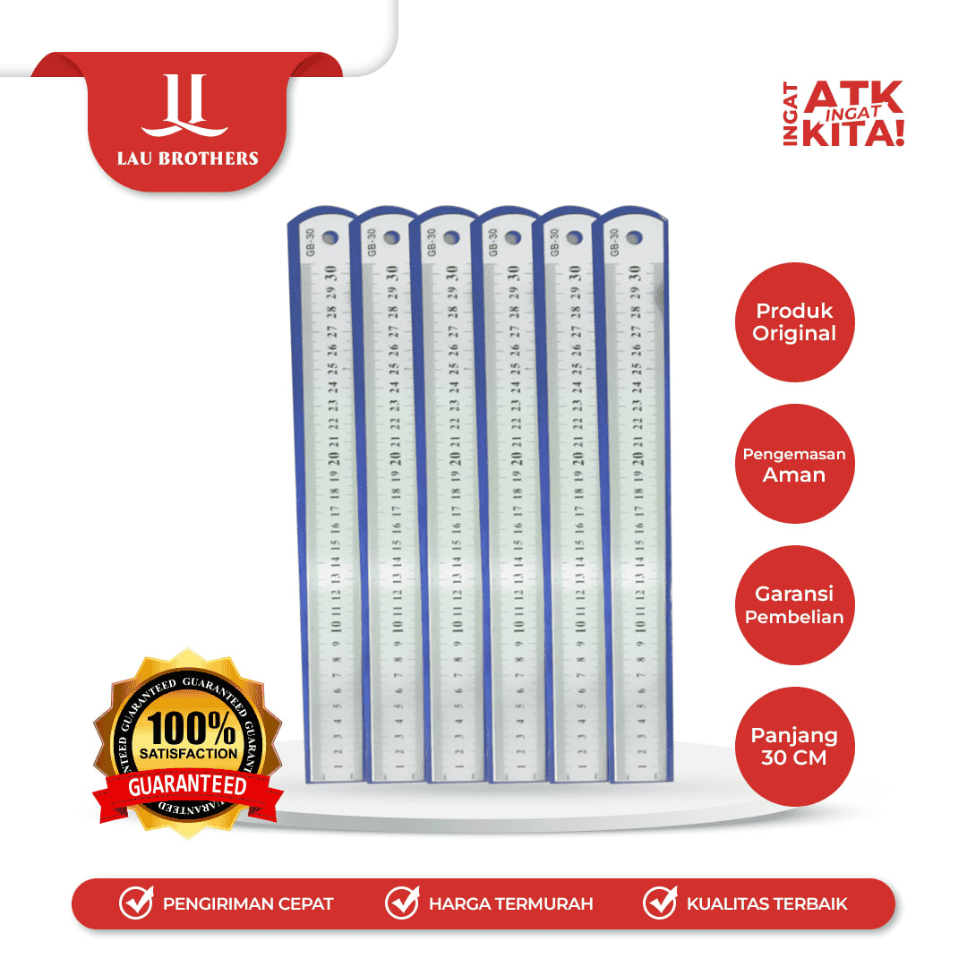 JOSS PENGGARIS BESI 30cm GB-30 (1PC)