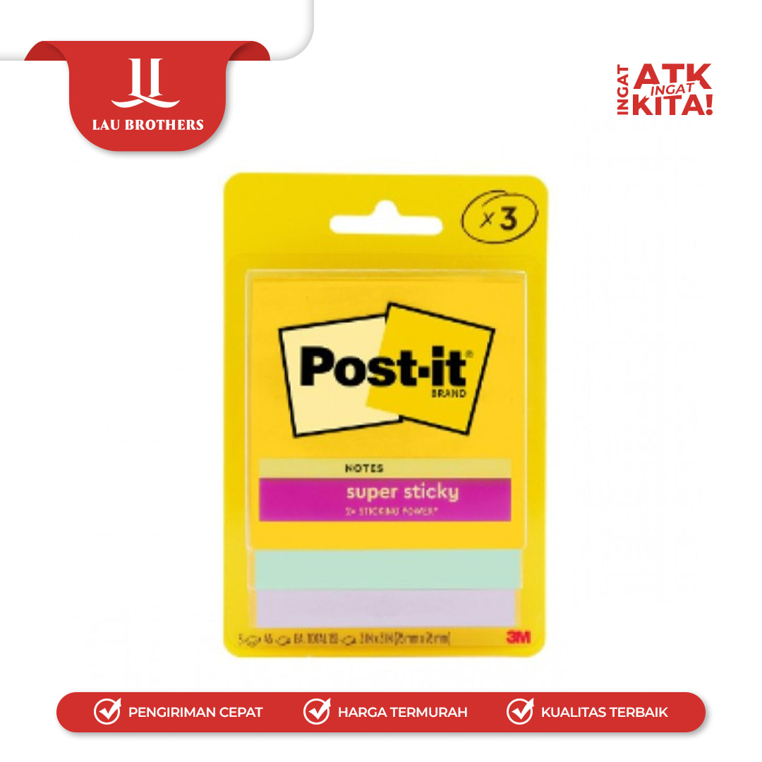 POST IT 3M STICKY NOTE NO. 3321-3SSJP (1SET) - Image 6