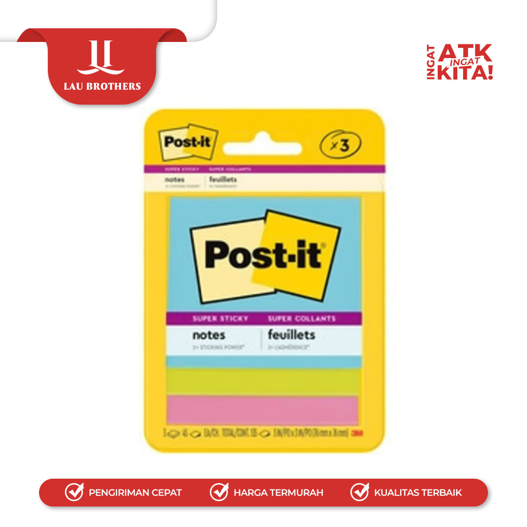 POST IT 3M STICKY NOTE NO. 3321-3SSJP (1SET) - Image 7
