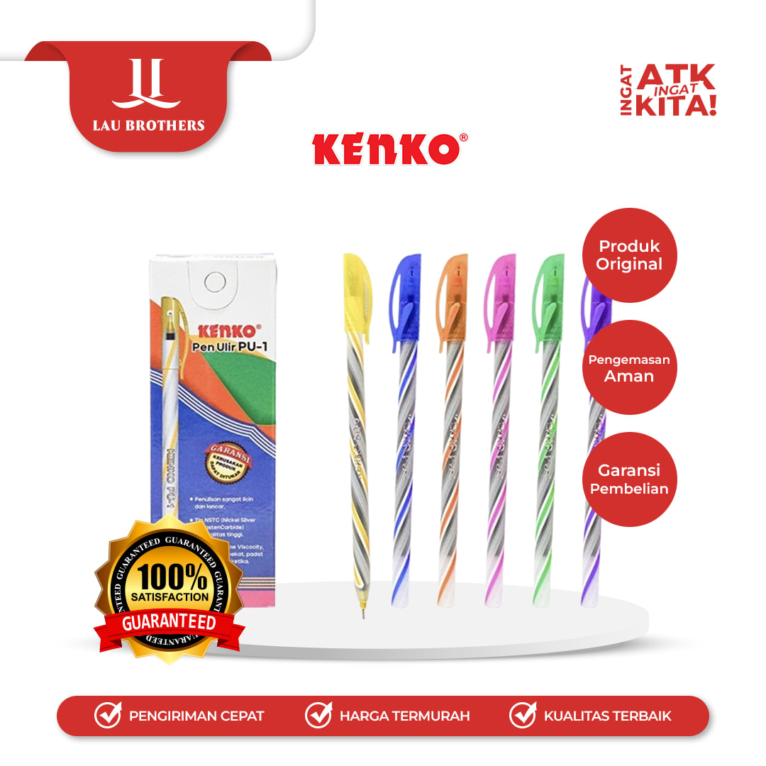 KENKO PEN ULIR PU-1 (1LSN/ 12PCS)