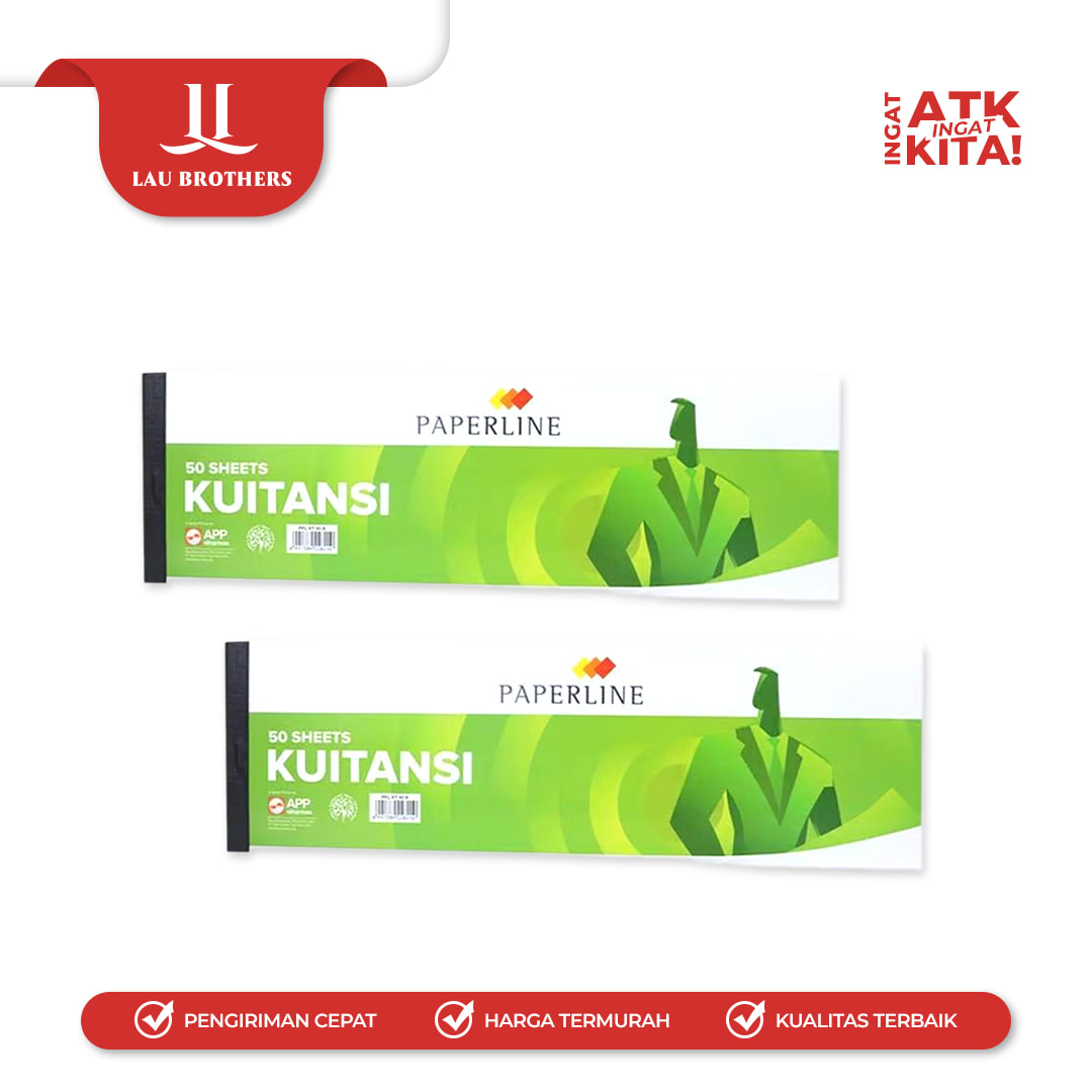 PAPERLINE KWITANSI BESAR (1PACK/ 10BUKU) - Image 2