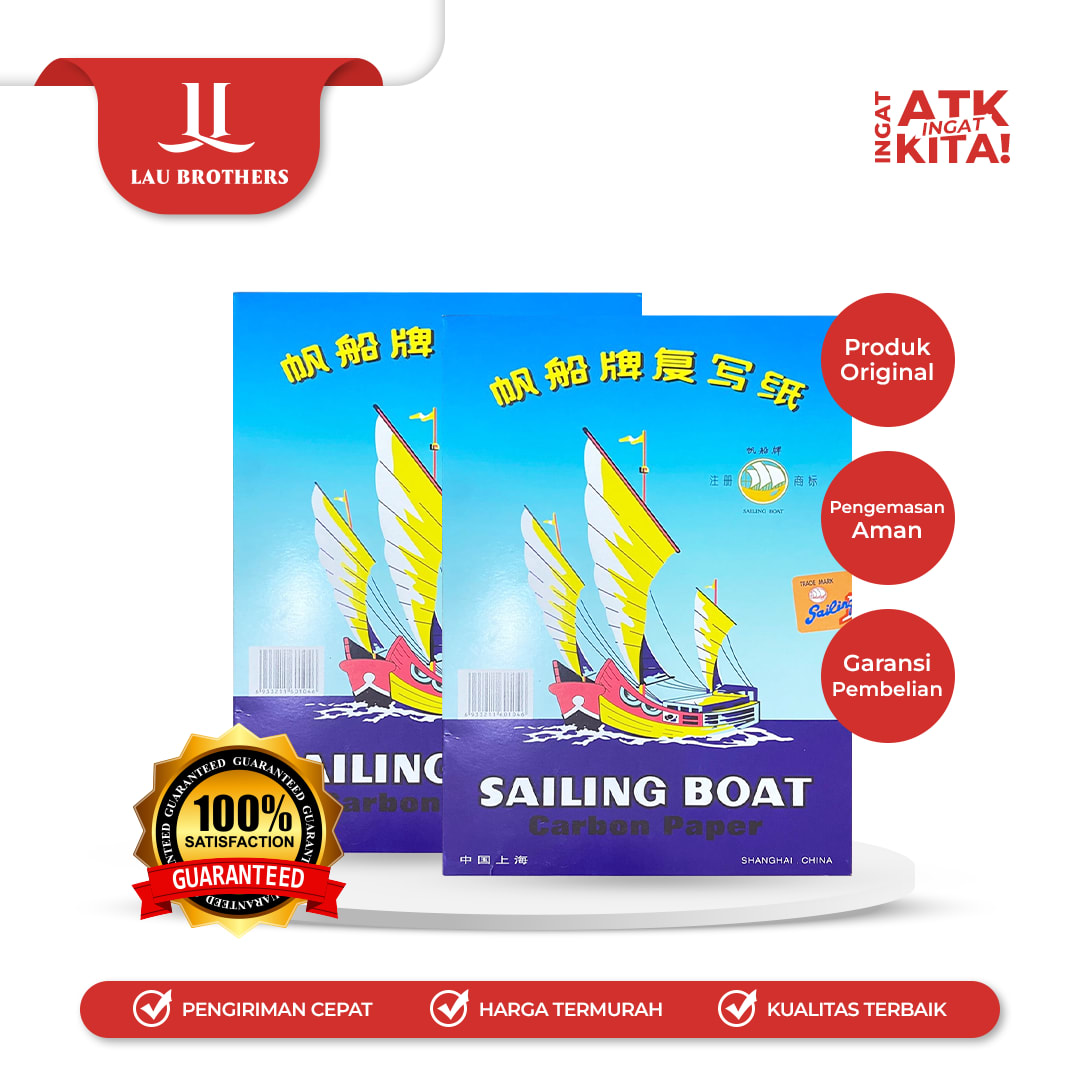 SAILING BOAT KERTAS KARBON/ CARBON PAPER (1BUKU)