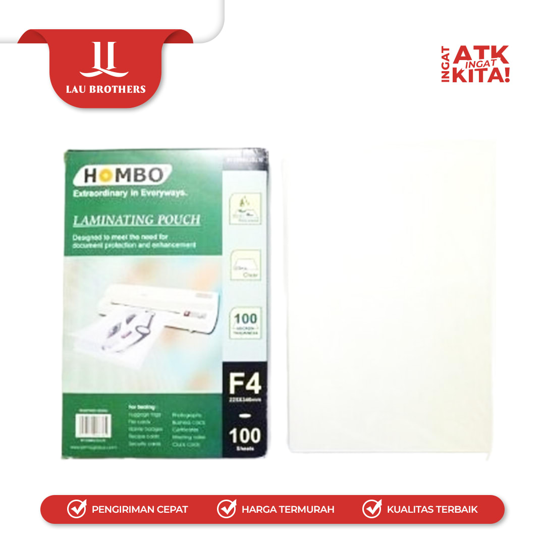 HOMBO PLASTIK LAMINATING F4 (1PACK) - Image 3