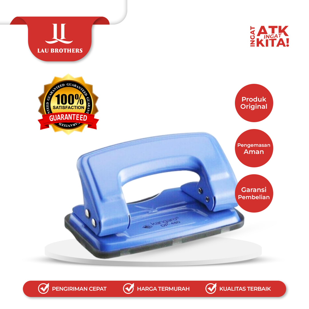 KANGARO PEMBOLONG KERTAS/ HOLE PUNCH DP-480 (1PC)