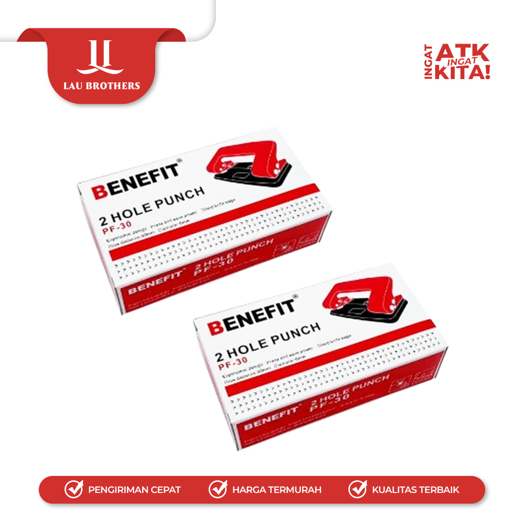 BENEFIT 2 PEMBOLONG KERTAS/ HOLE PUNCH PF-30 (1PC) - Image 3