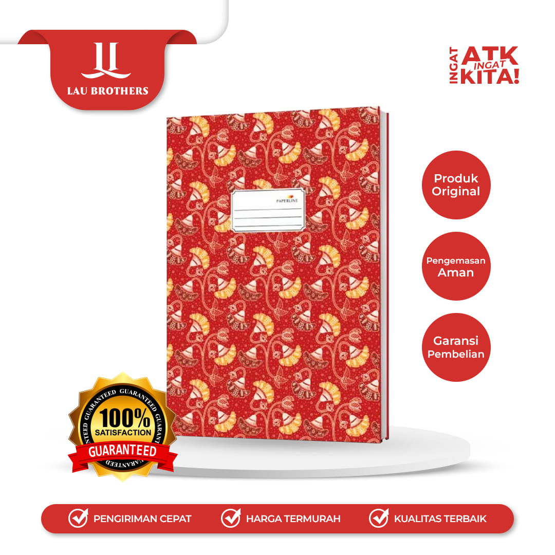 PAPERLINE BUKU FOLIO 100LEMBAR (1BUKU)