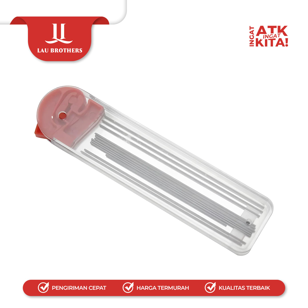 KENKO ISI PENSIL MEKANIK/ MECHANICAL PENCIL LEAD REFILL 2B 0,5mm (1PACK) - Image 4