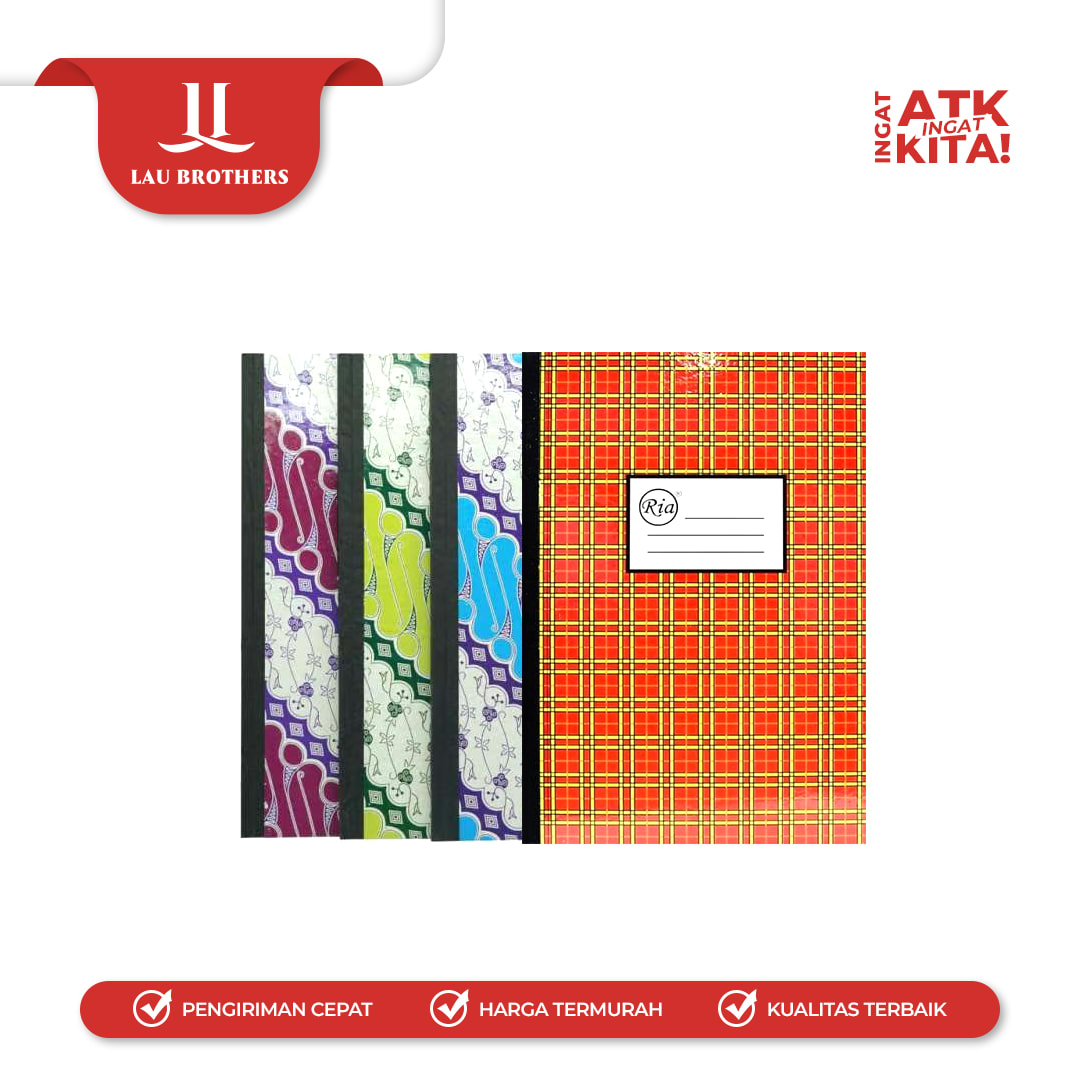 RIA BUKU FOLIO 100LEMBAR (1BUKU) - Image 2