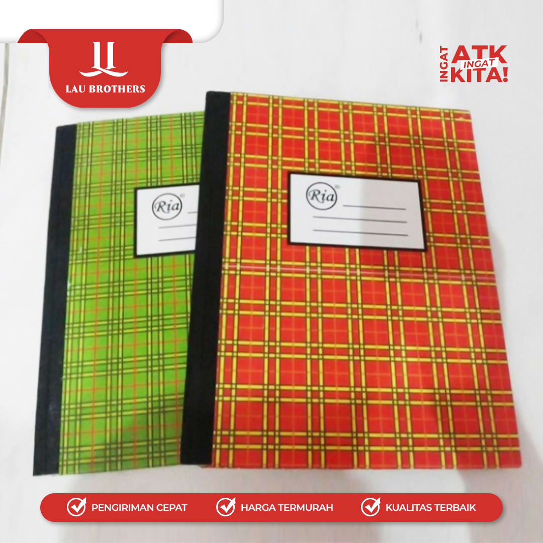 RIA BUKU KWARTO 100LEMBAR (1BUKU) - Image 3