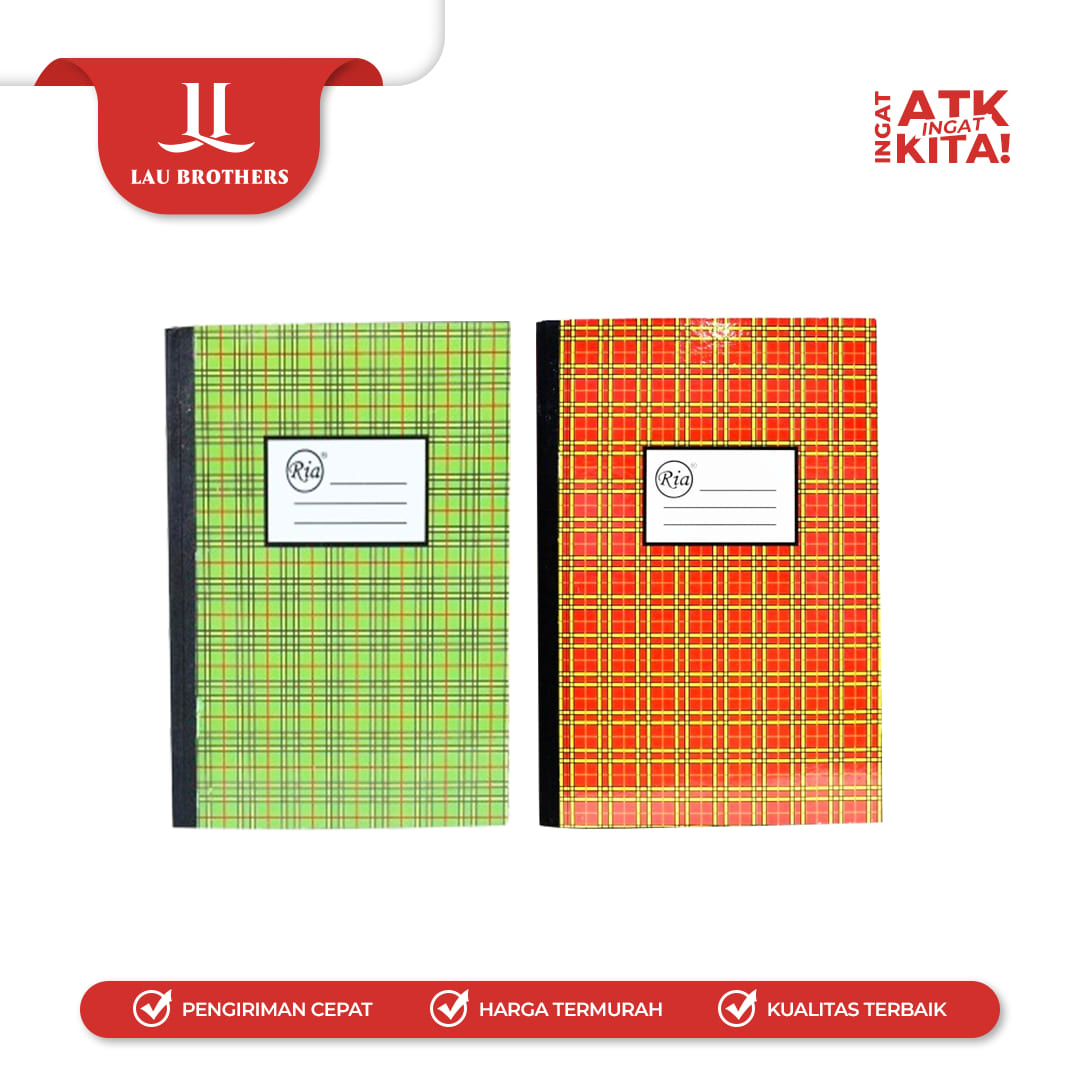 RIA BUKU KWARTO 100LEMBAR (1BUKU) - Image 2
