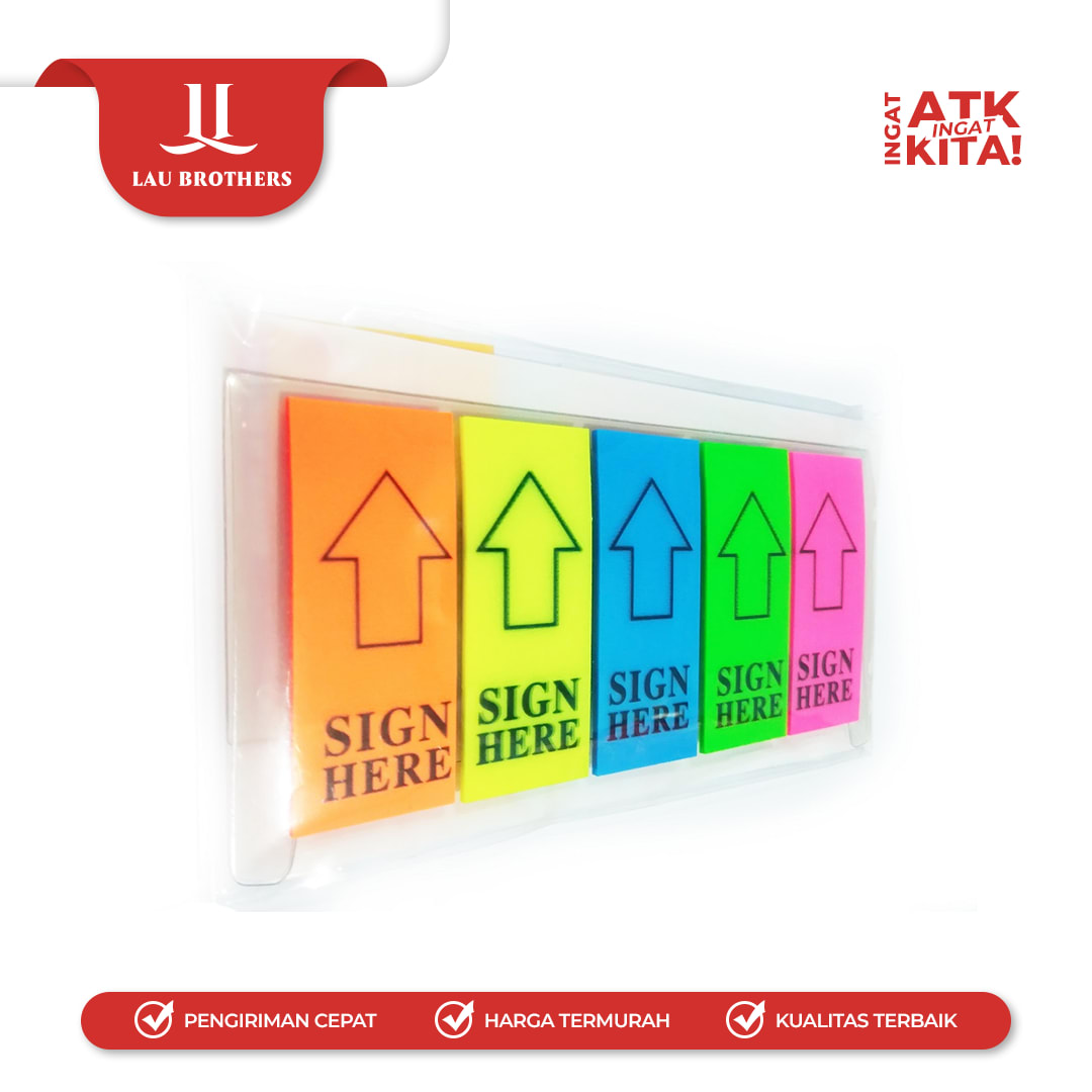 PRONTO STICKY NOTE SIGN HERE (1PAD) - Image 3