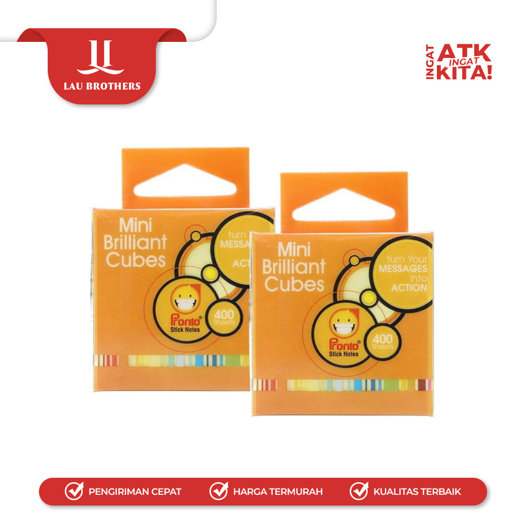 PRONTO STICKY NOTE BRILLIANT CUBE (1PAD) - Image 3
