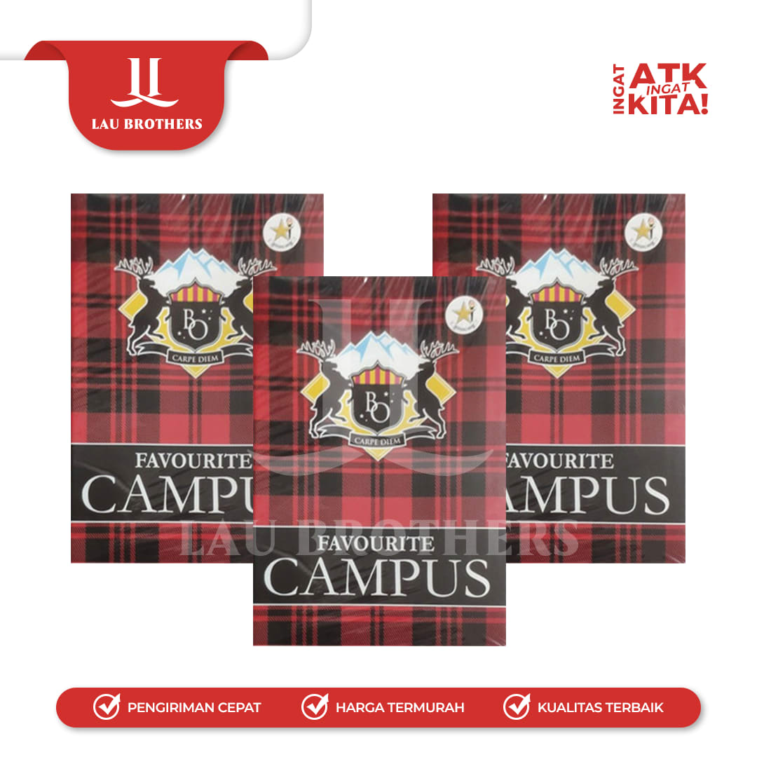 BO BUKU KAMPUS 50LEMBAR (1PACK/ 10BUKU) - Image 2