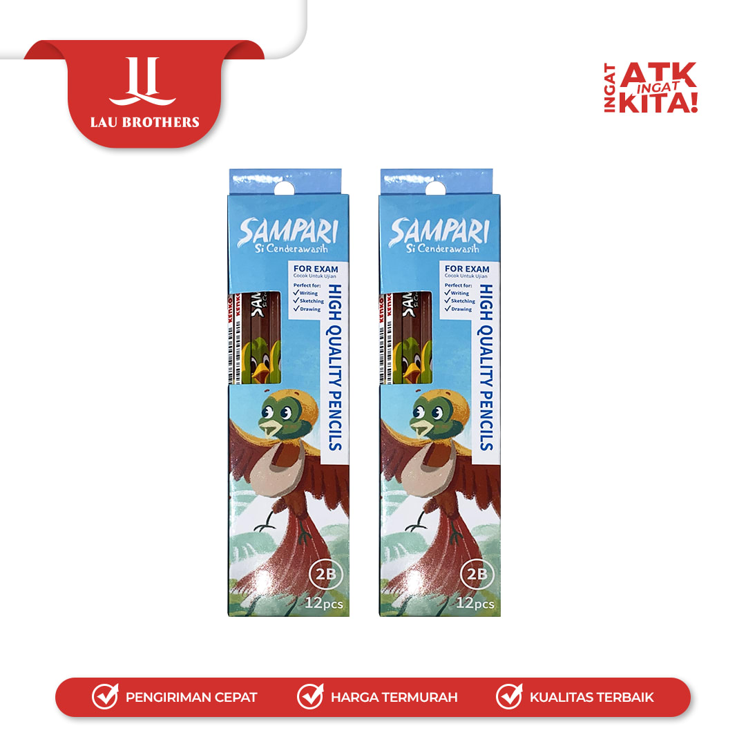 KENKO PENSIL 2B-6389 SAMPARI (1LSN/ 12PCS) - Image 4