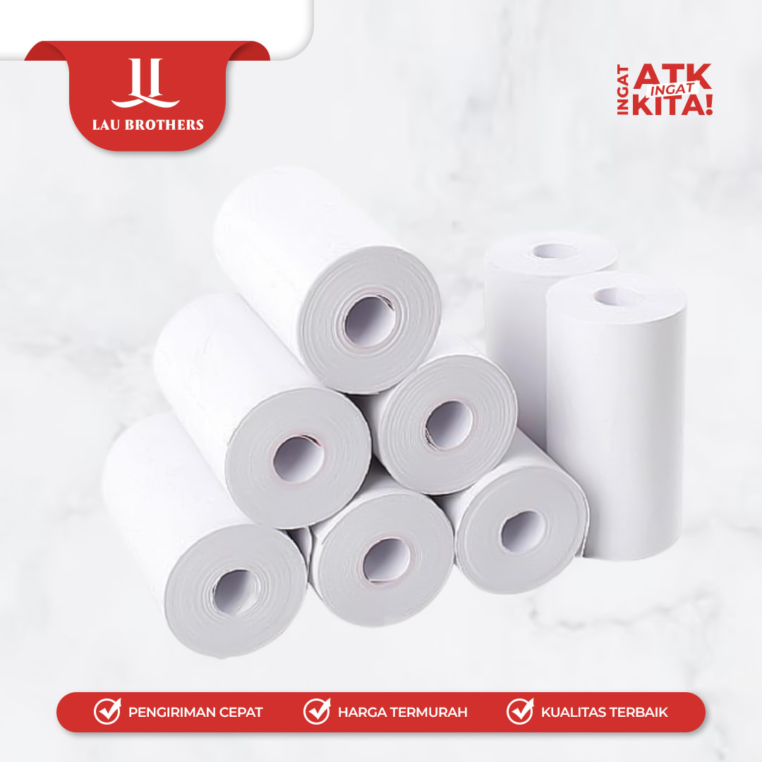 KERTAS TERRMAL/ THERMAL PAPER 58mm x 48mm (1ROLL) - Image 2