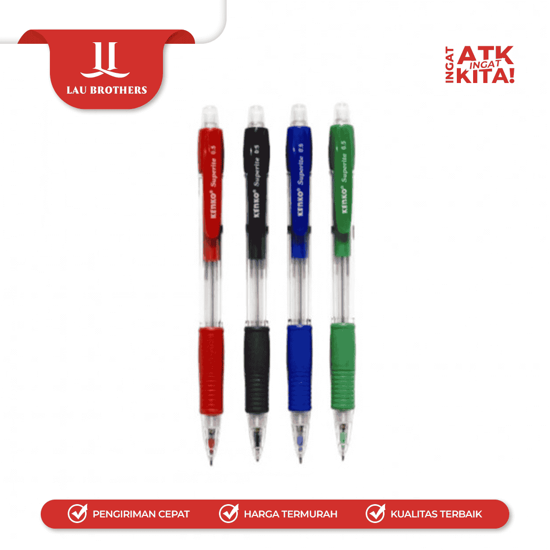 KENKO PENSIL MEKANIK/ MECHANICAL PENCIL SUPERITE 0.5mm (1PC) - Image 2