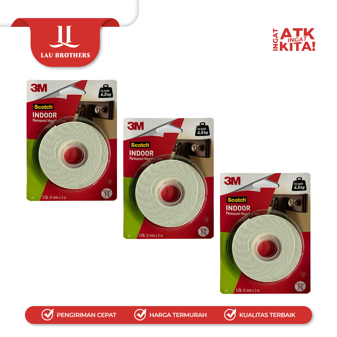 3M DOUBLE TAPE FOAM 1” (1ROLL) - Image 2