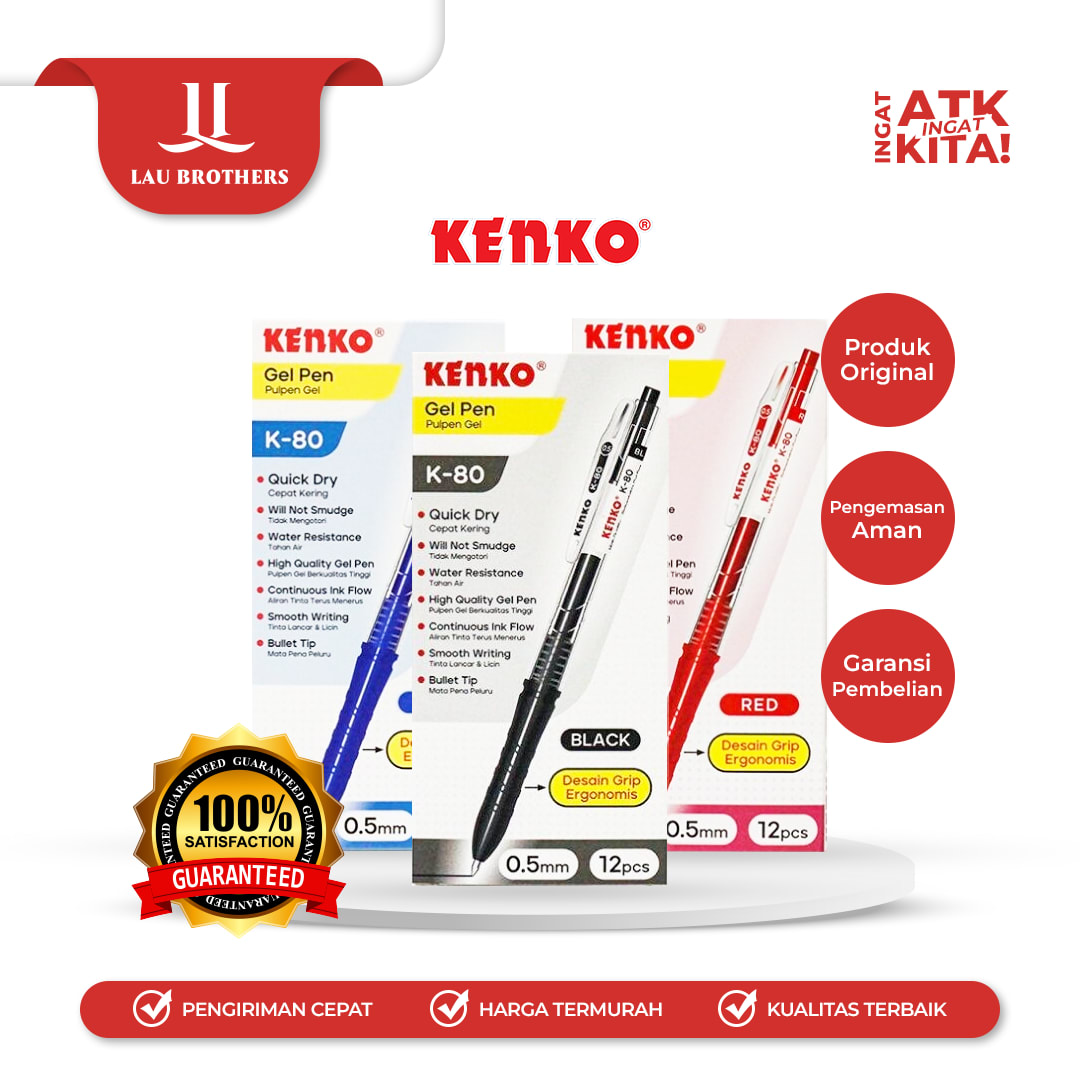 KENKO PULPEN K-80 (1LSN/ 12PCS)