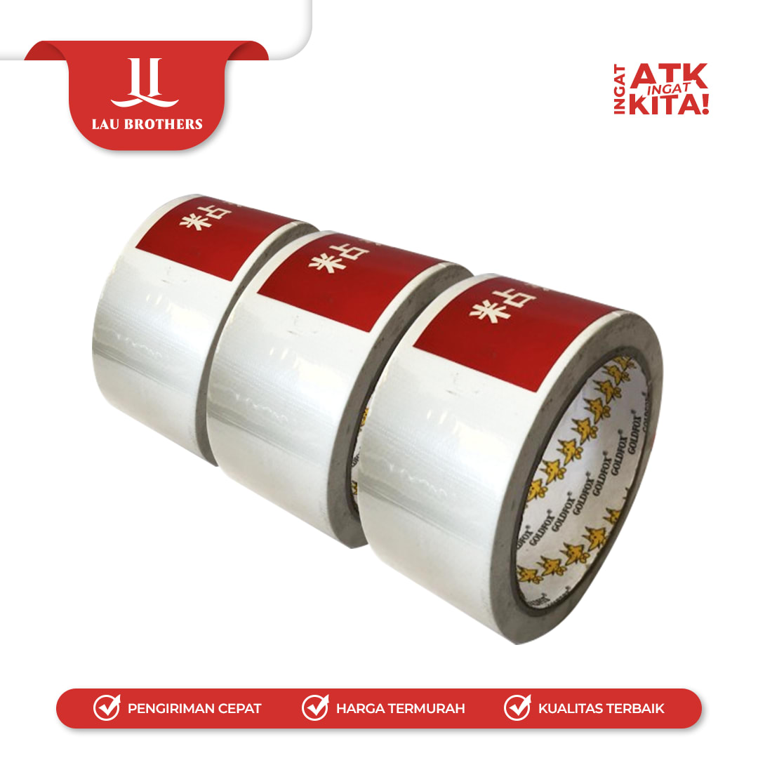 GOLDFOX LAKBAN LINEN/ CLOTH TAPE 2" (1ROLL) - Image 3